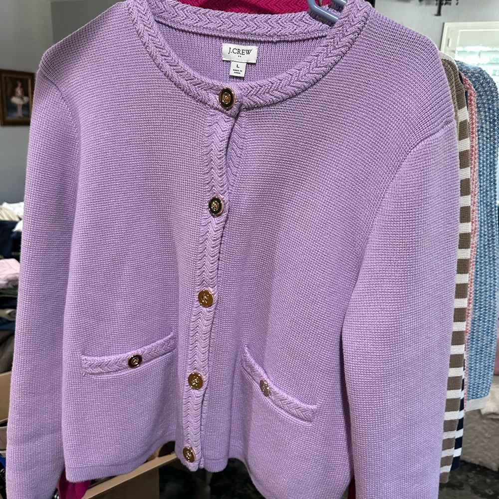 J. Crew Factory Cardigan Lady Jacket Sweater